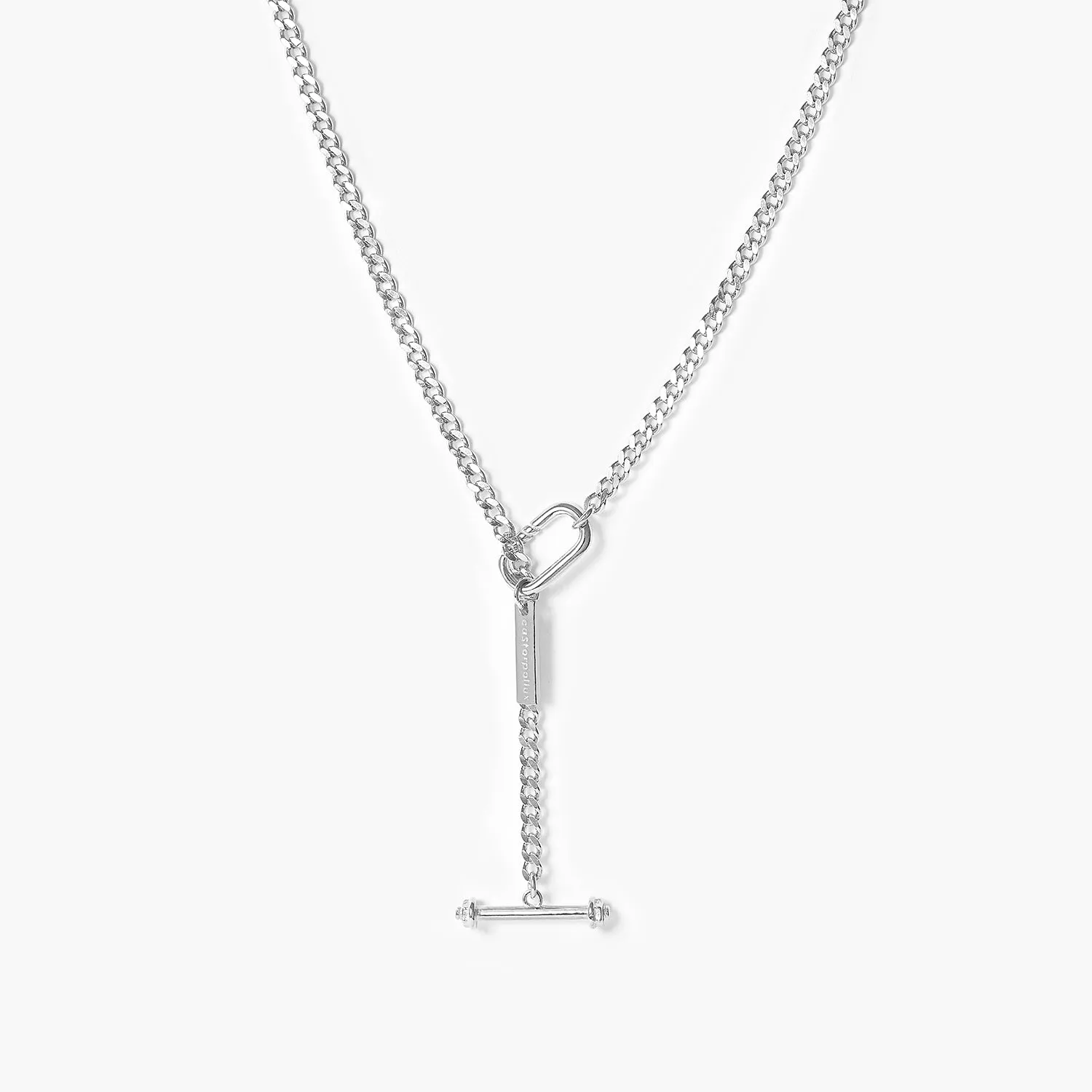 OI buckle Cuban Curb Chain Necklace