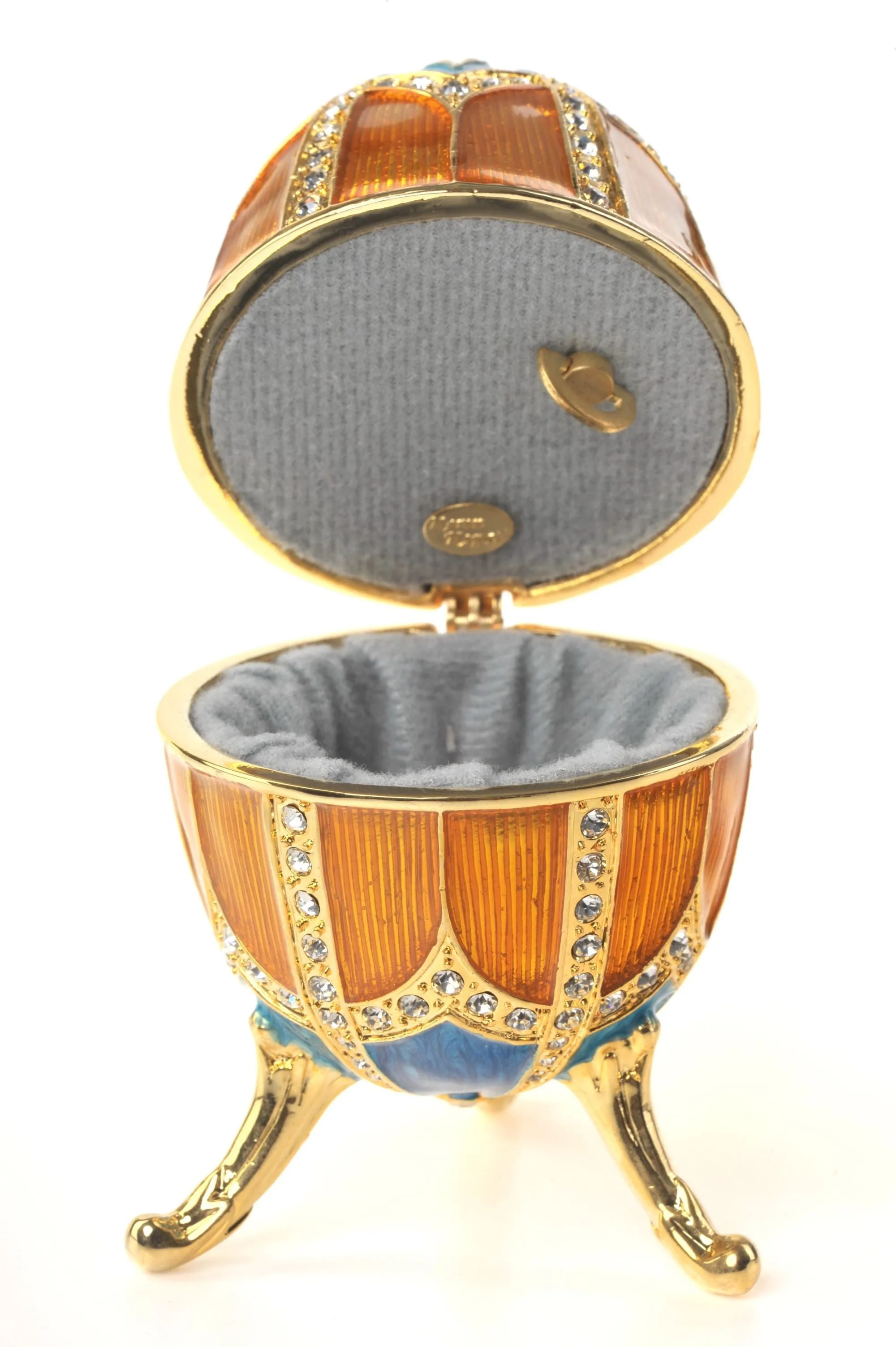 Orange & Blue Faberge Egg