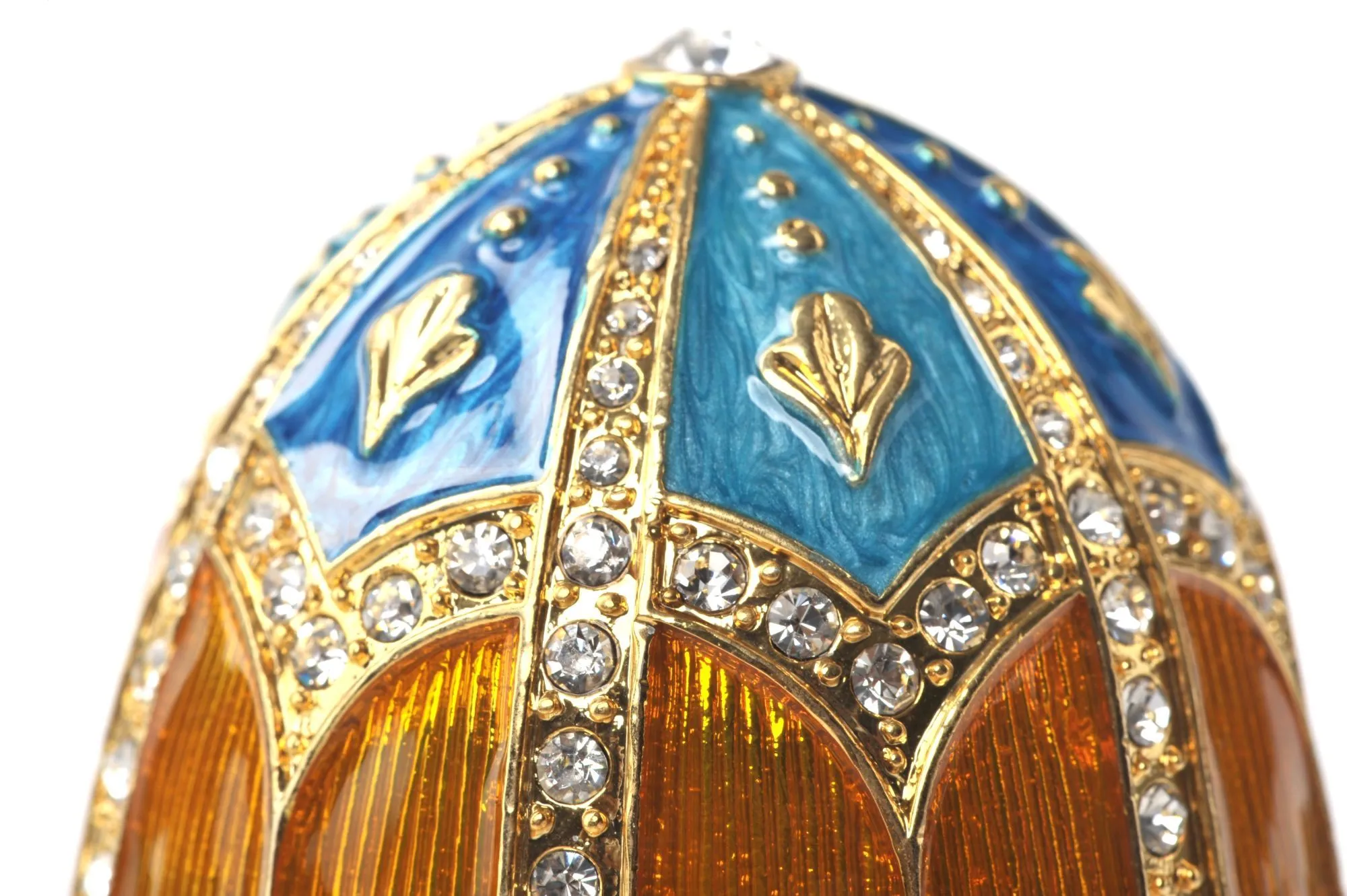 Orange & Blue Faberge Egg