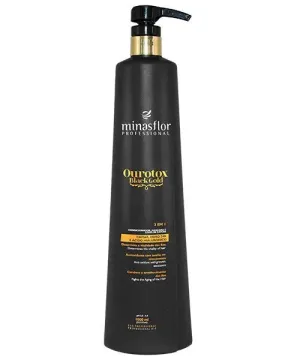 Ourotox Black Gold Hyaluronic Acid Caviar 3 in 1 Treatment only 1L - Minas Flor