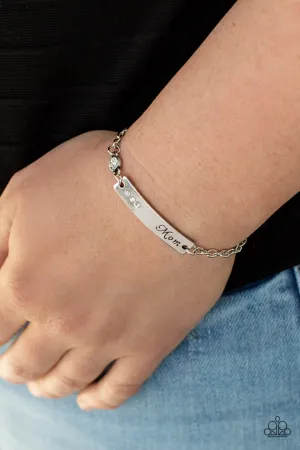 Paparazzi Mom Always Knows Bracelet White