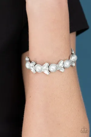 Paparazzi Opulent Oasis Bracelet White