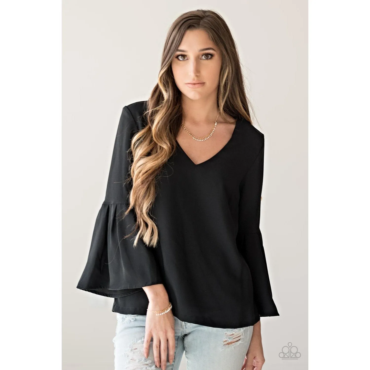 Paparazzi  Wait and SEA White Necklace & Earrings Set