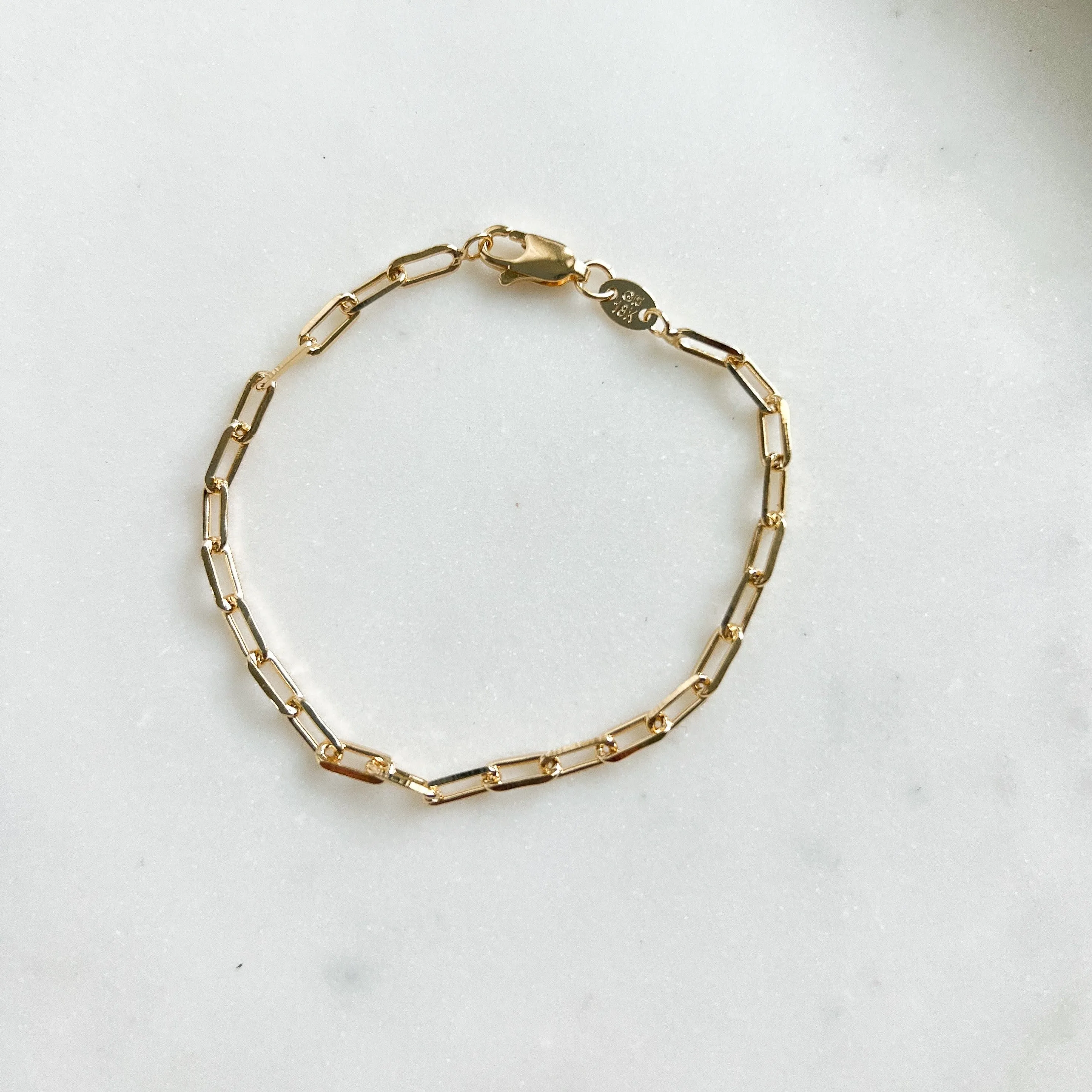Paper Clip  Bracelet