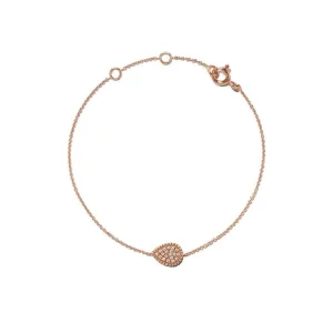 Pear Beading Pave Bracelet