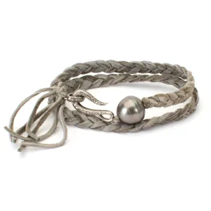 Pearl Braided Wrap