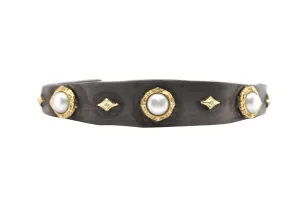 Pearl Station Cuff Bracelet