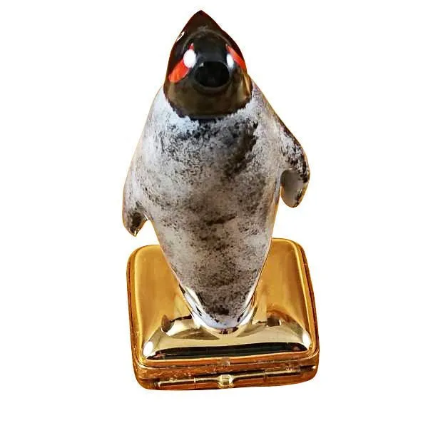 Penguin on Gold Box