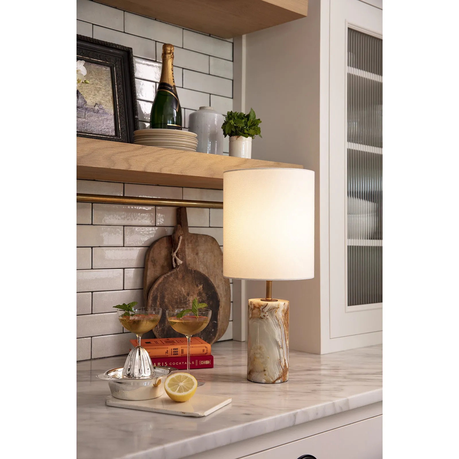 Petite Jade Lamp