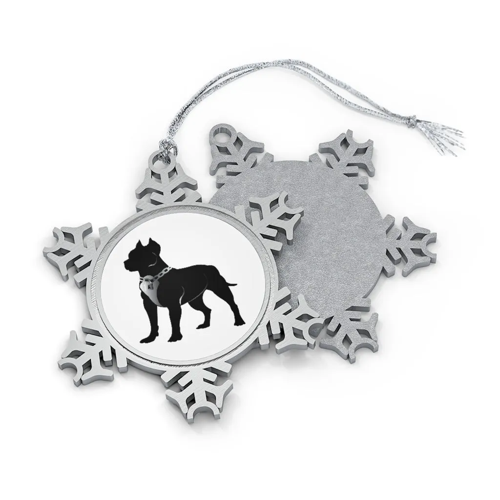 Pewter Snowflake Ornament