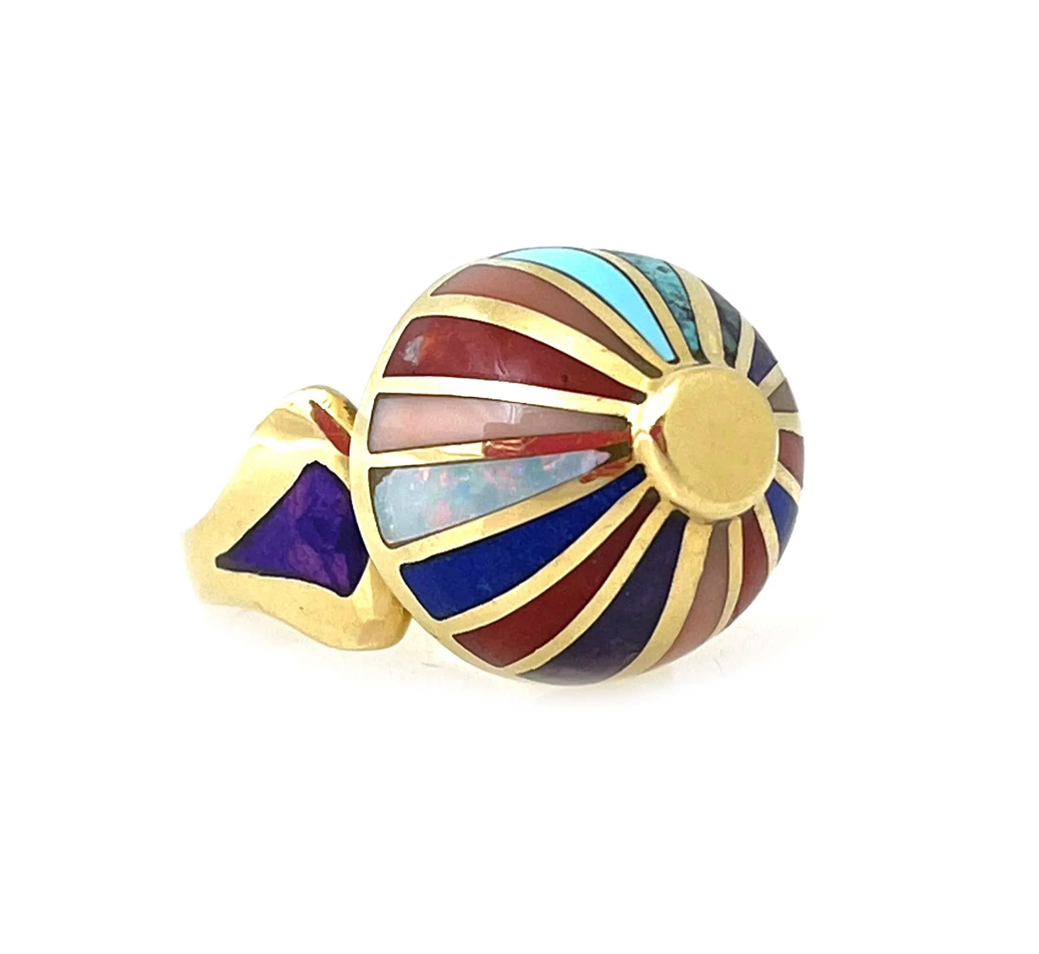 Peyote Button Ring