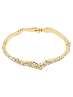 PILGRIM Connect Wavy Crystal Bracelet