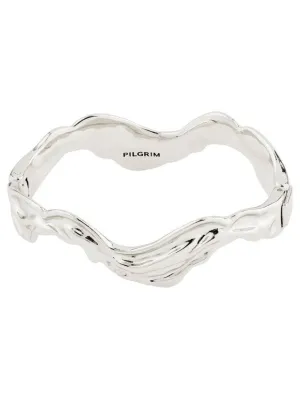PILGRIM Feel Wavy Bangle Bracelet