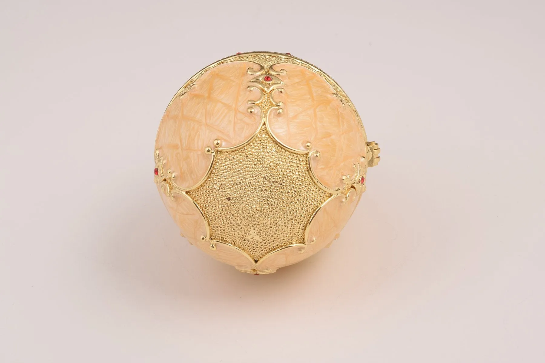 Pink Chicken in Egg Faberge Egg