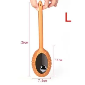 Plug Anal Silicone Perle bâton Ball Gold L