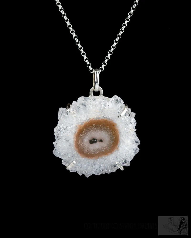 Quartz Crystal Stalactite Pendant