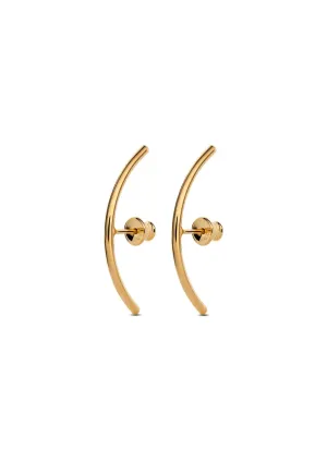 Radius Earrings Gold