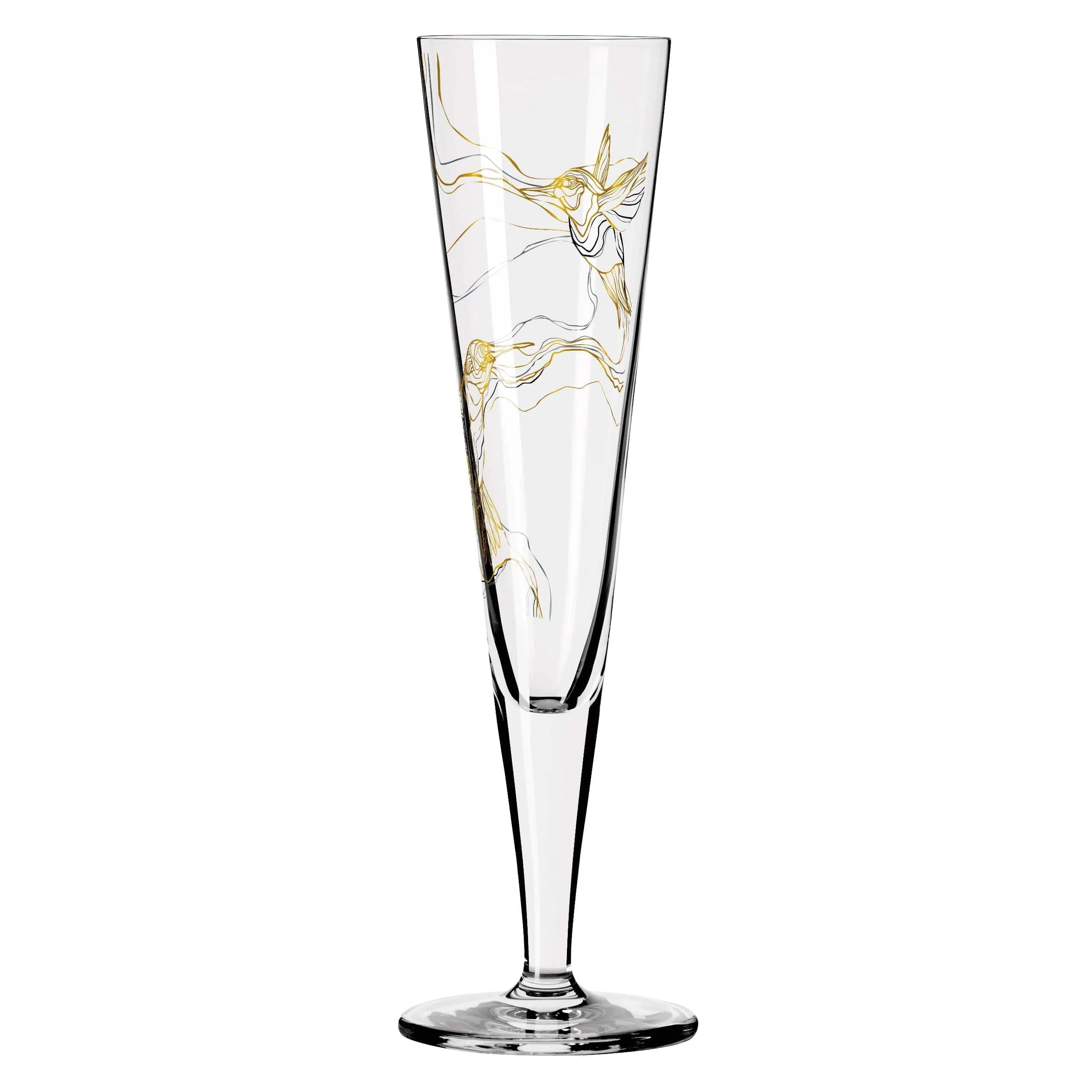Ritzenhoff Gold Night Champagne Glass Benzoni 200ml 1078278