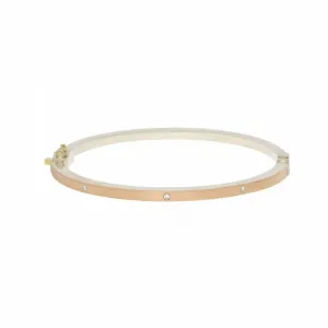 Rose Gold Olly Lux Bangle