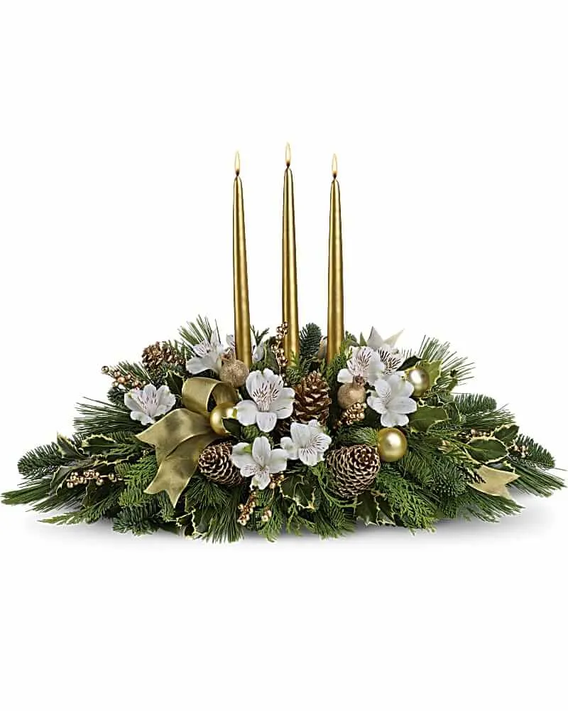 ROYAL CHRISTMAS CENTERPIECE