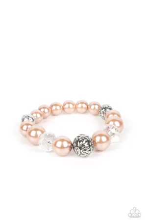 Noble spinel inlaid silver bracelet