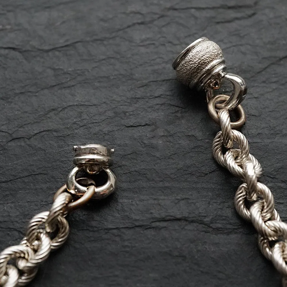 Sailor Cable Twist Bracelet in Sterling Silver
