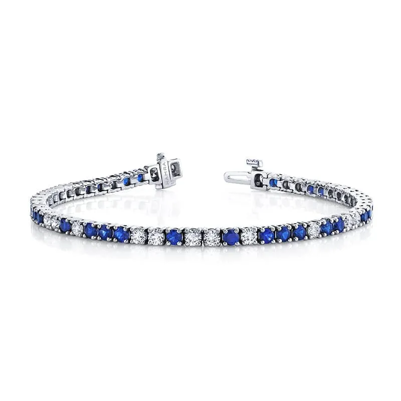 Sapphire & Diamond Bracelet