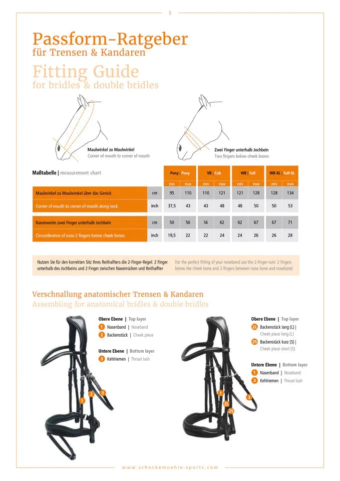 Schockemohle Malibu Bridle Black Patent with White & Silver