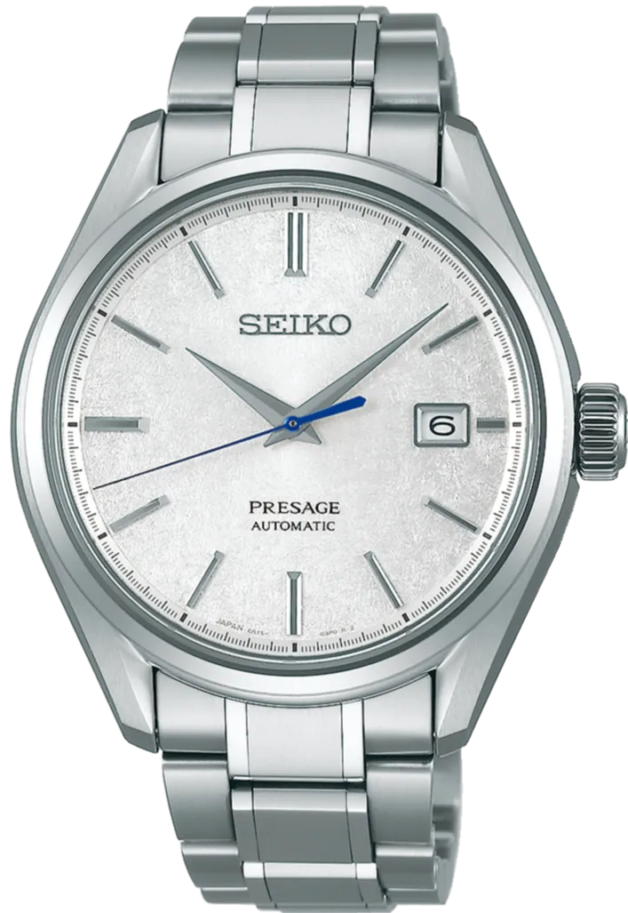 Seiko Presage Prestige Line Titanium Automatic White Snowflake JDM SARX055