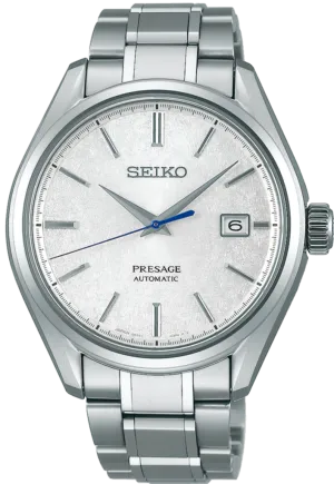 Seiko Presage Prestige Line Titanium Automatic White Snowflake JDM SARX055