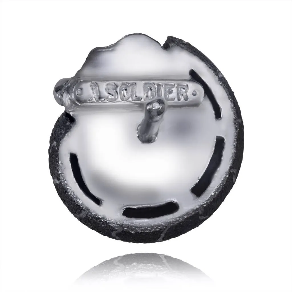 Silver Baby Snail Earrings with Silvermist Diamonds