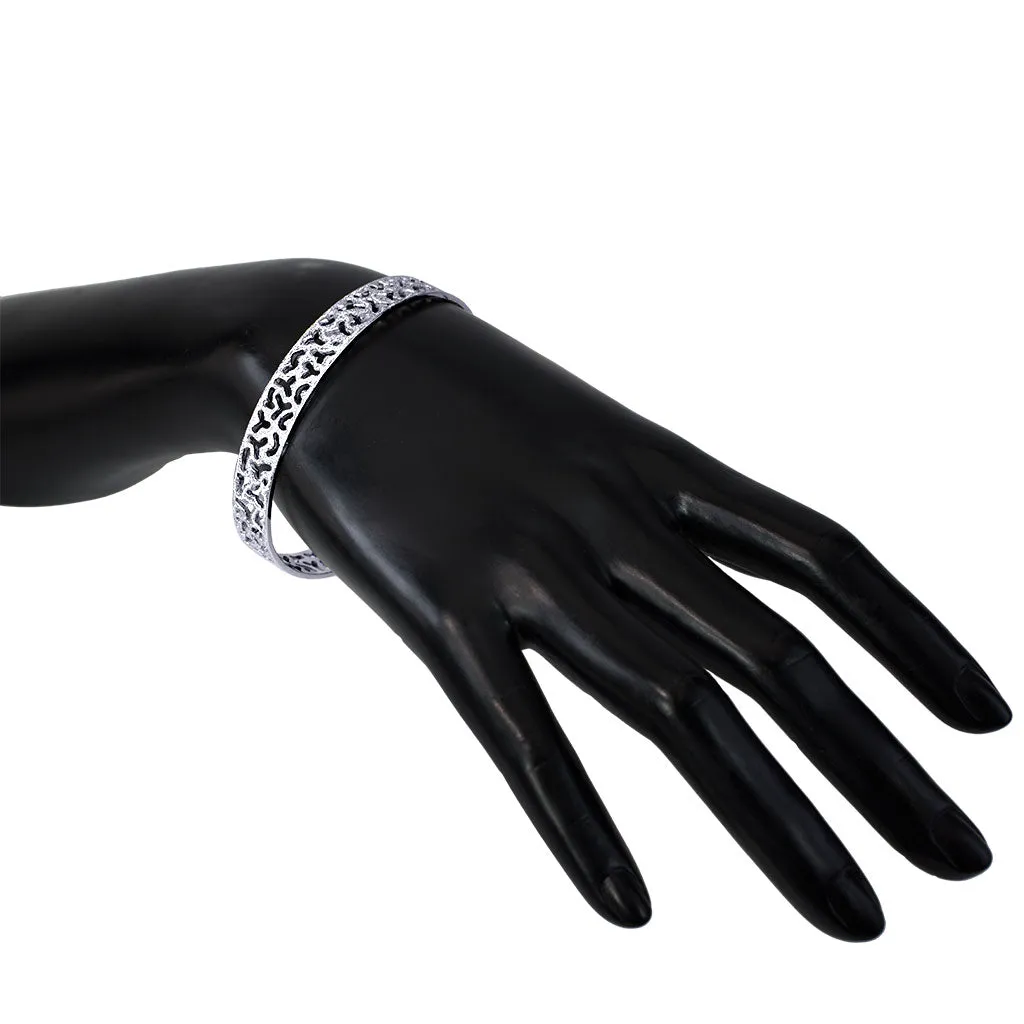 Silver Bangle Bracelet