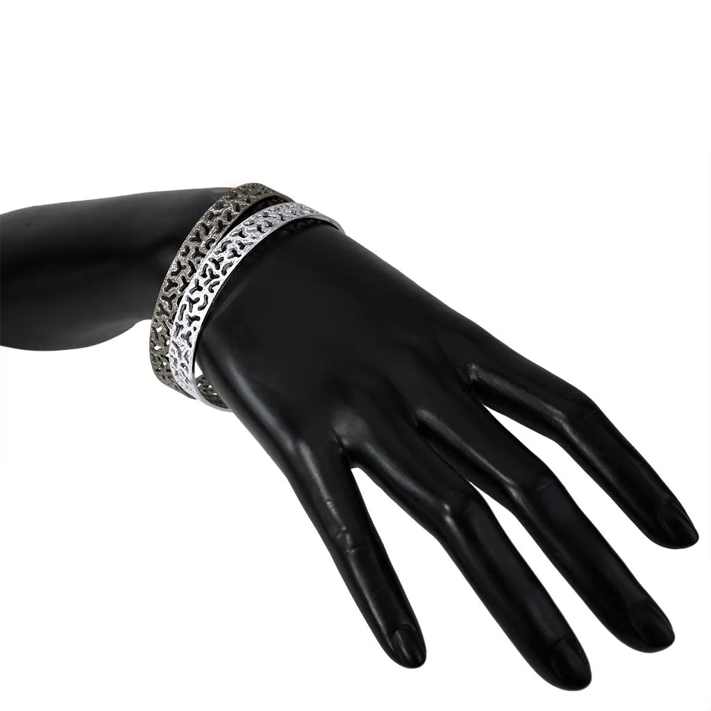 Silver Bangle Bracelet