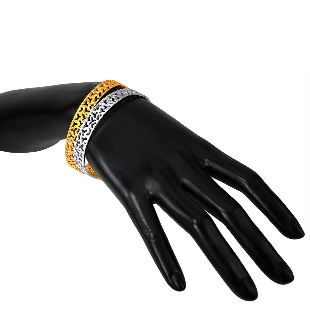 Silver Bangle Bracelet