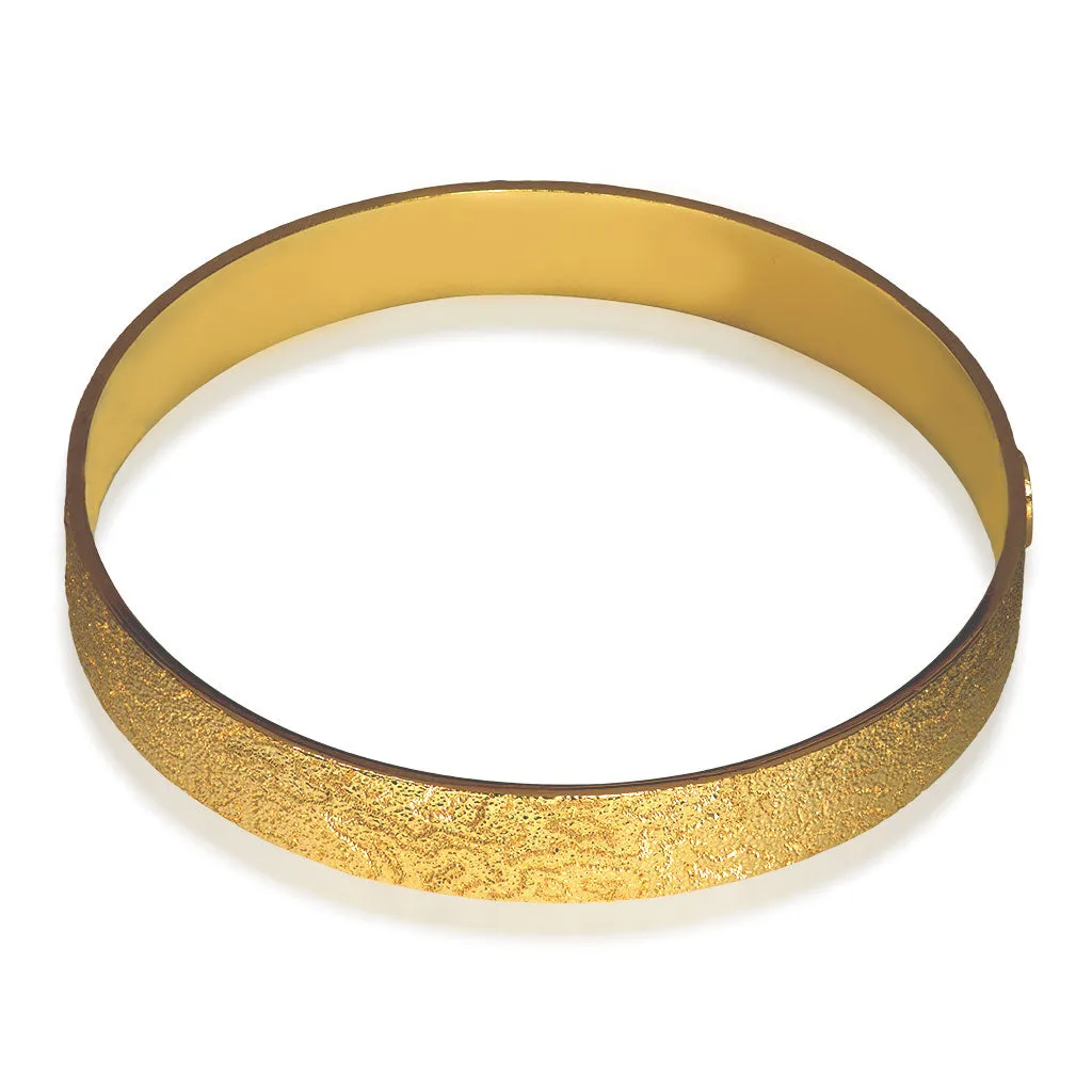 Silver Cora Bangle Bracelet