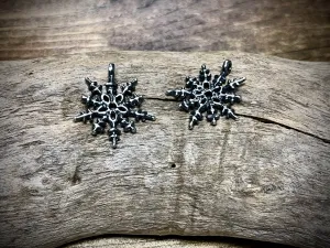 Silver Filled Snowflake Pendant/Charm
