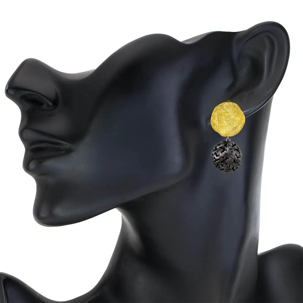 Silver Moneta Earrings