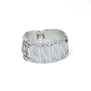 Silver "Nile" Bracelet by Sarah Coventry