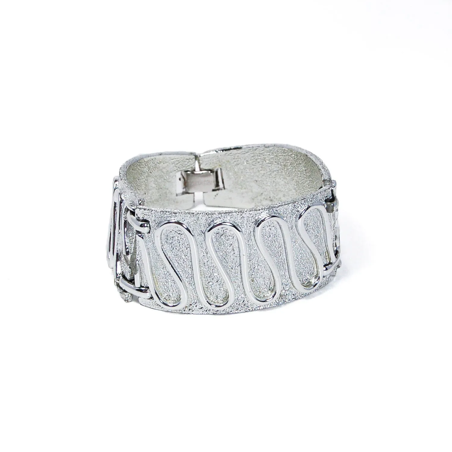 Silver "Nile" Bracelet by Sarah Coventry