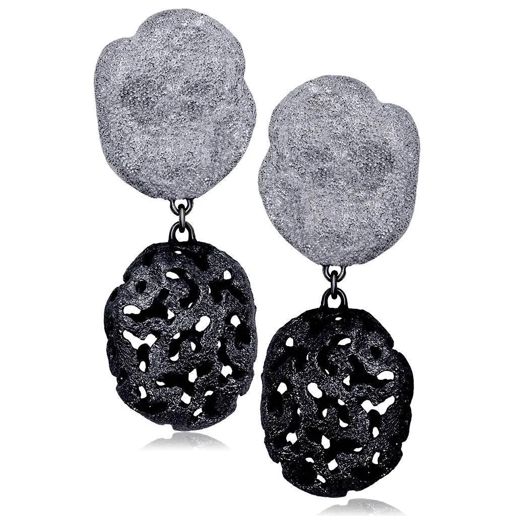 Silver Small Moneta Earrings