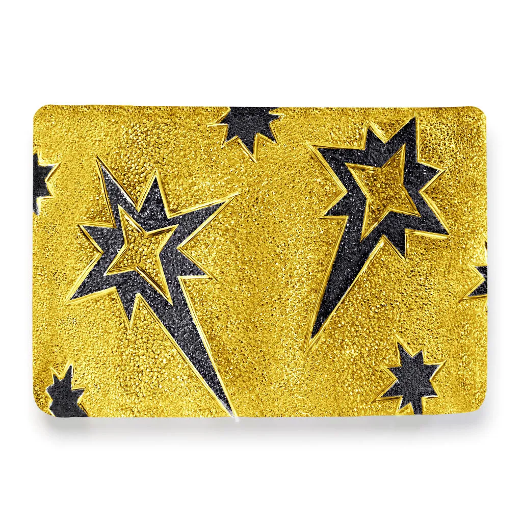 Silver Star Cuff Bracelet