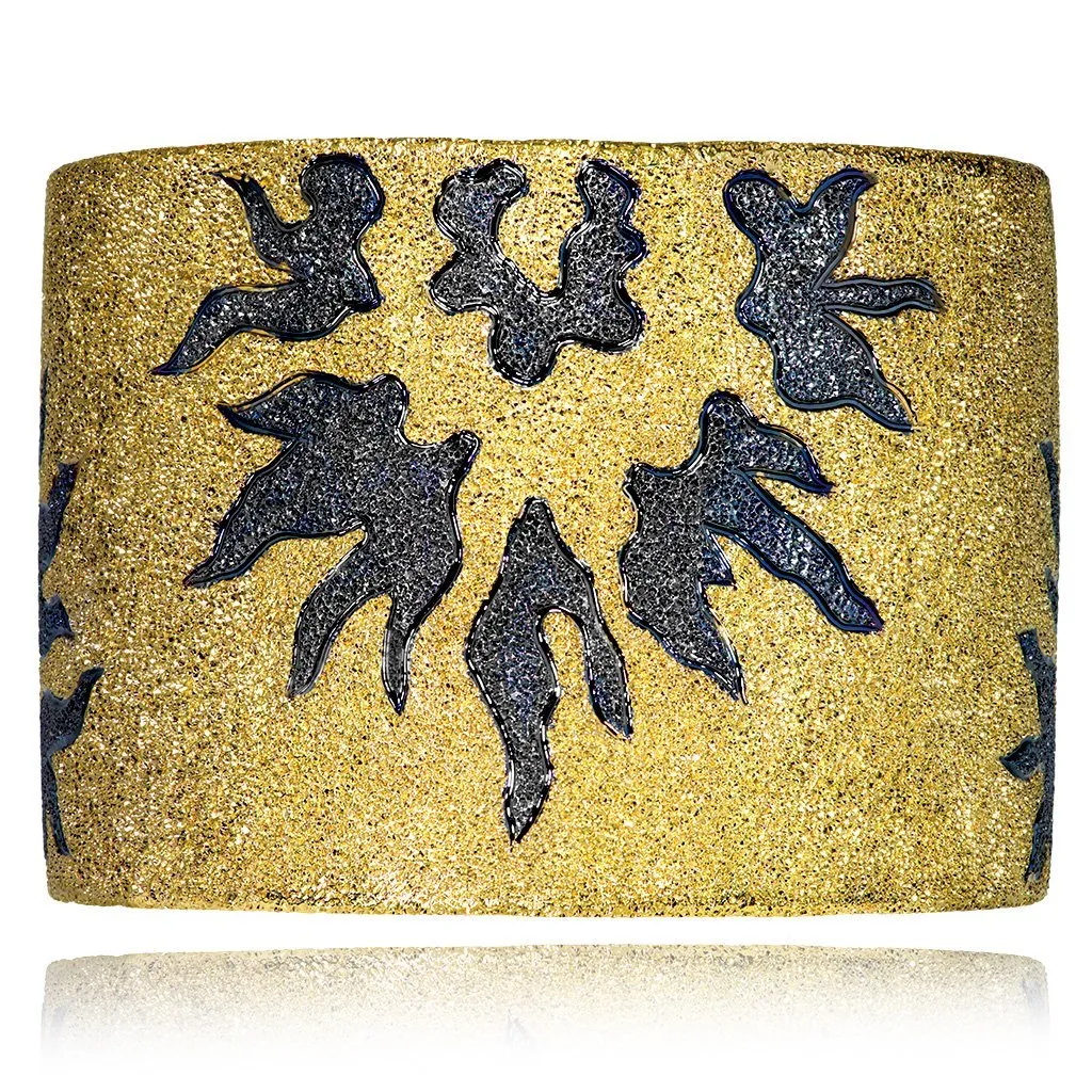 Silver Sun Cuff Bracelet