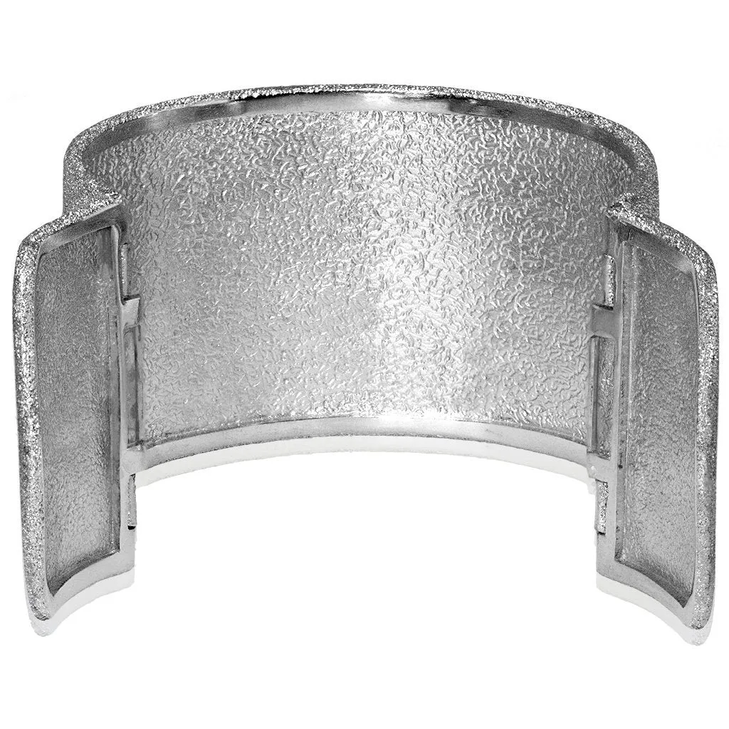 Silver Sun Cuff Bracelet