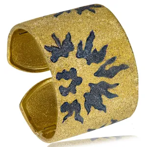 Silver Sun Cuff Bracelet