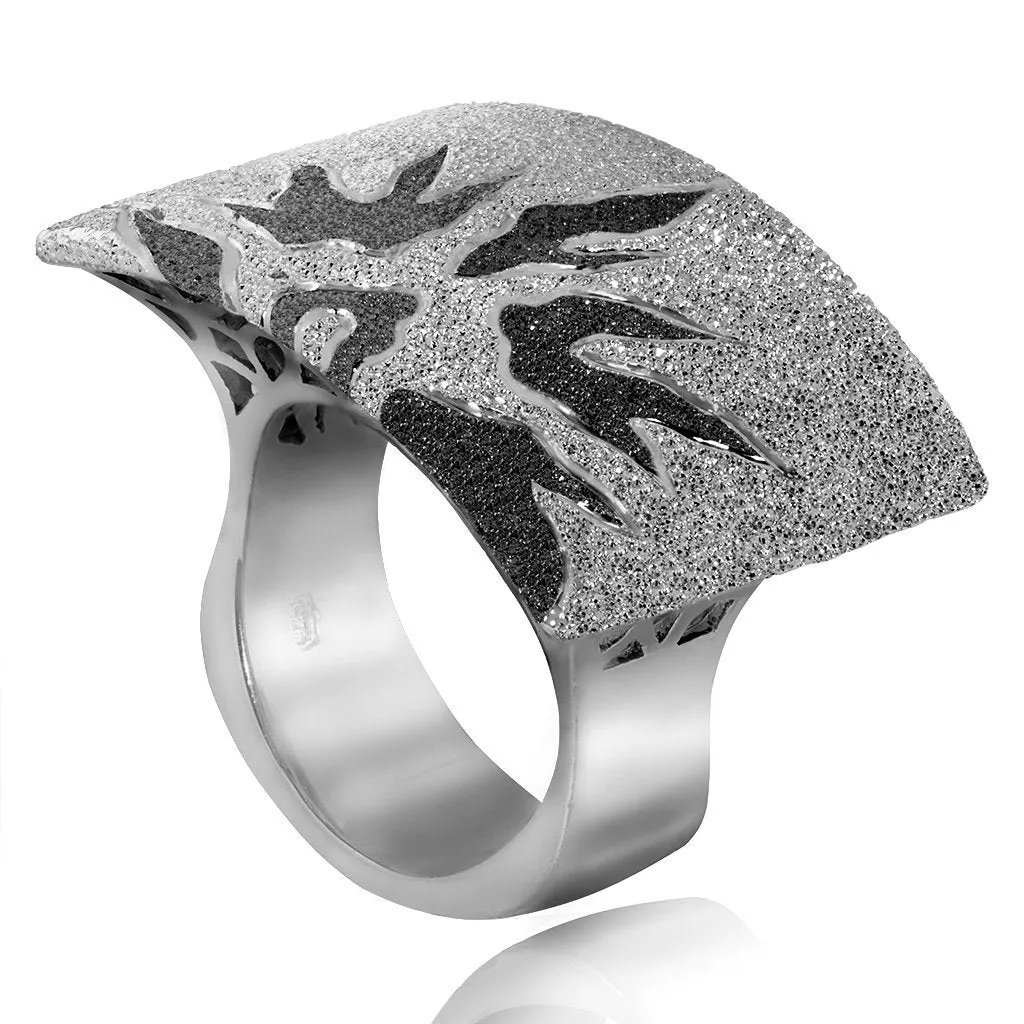 Silver Sun Ring