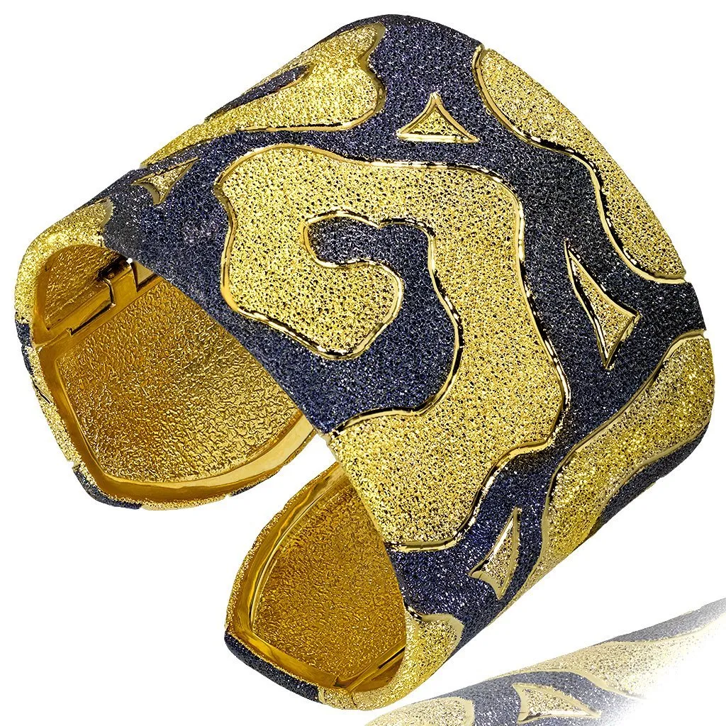 Silver Volna Cuff Bracelet
