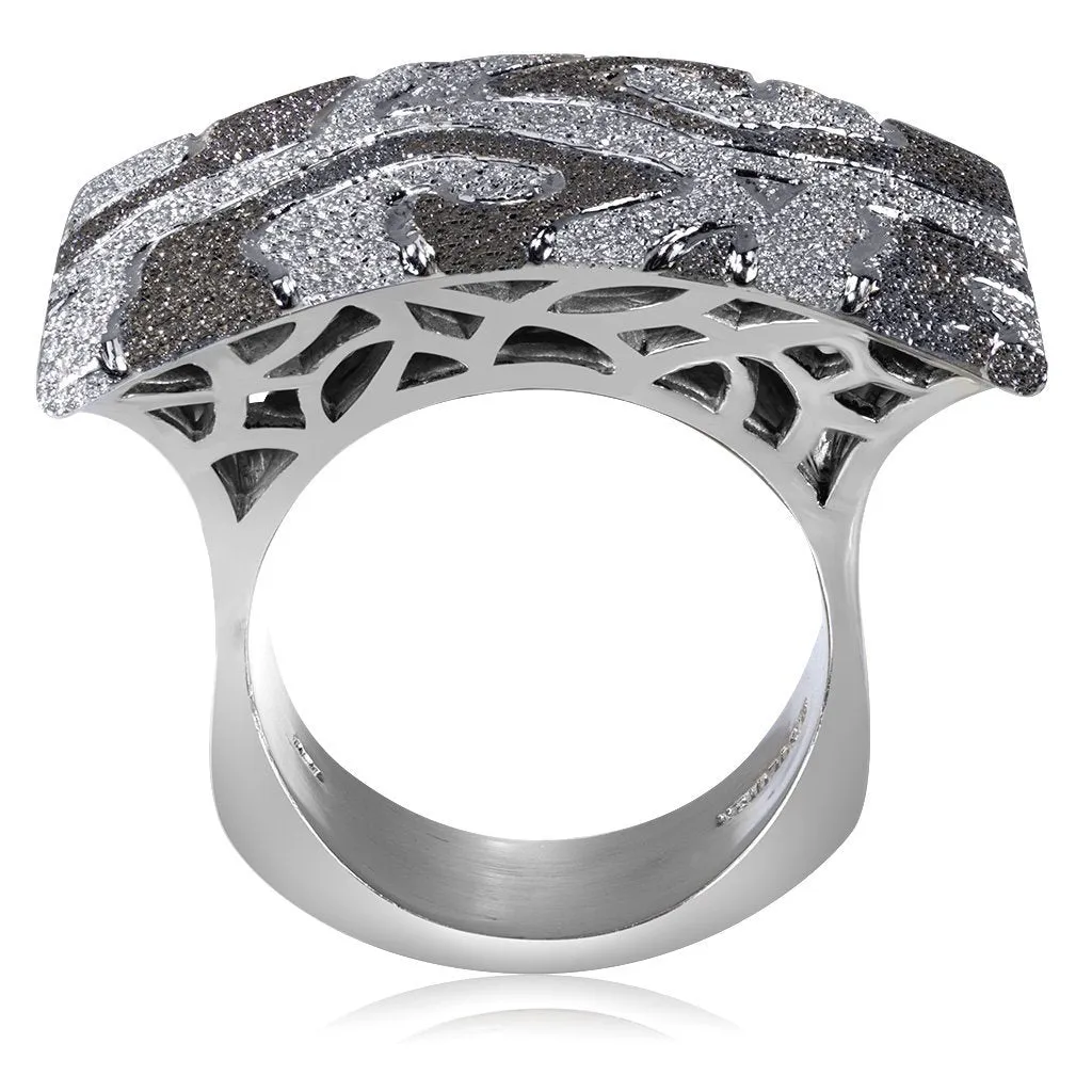 Silver Volna Ring
