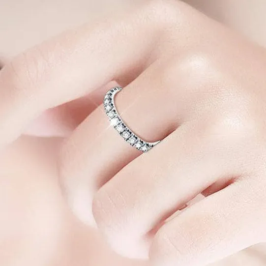 Single  Round Cut Diamond Eternity Ring