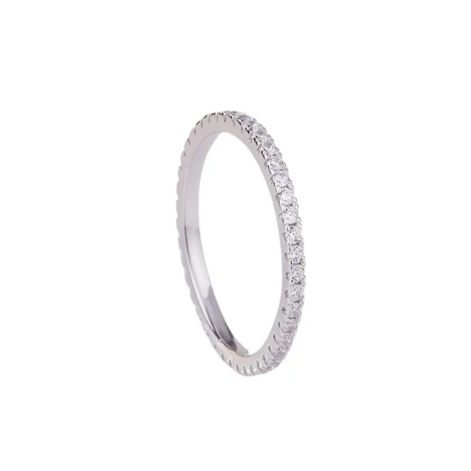 Single  Round Cut Diamond Eternity Ring
