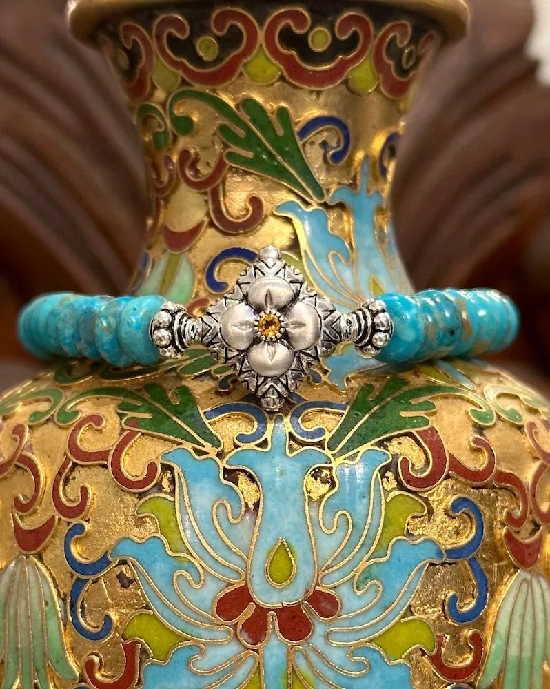 Sleeping Beauty Turquoise Bracelet – Citrine (Advanced Order)